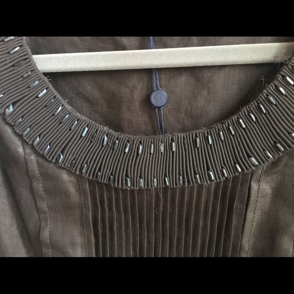 Magaschoni Black & Metal colored top